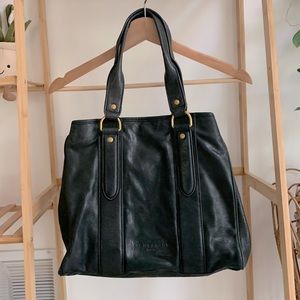 Liebeskind Berlin Black Shimmer Leather Bag